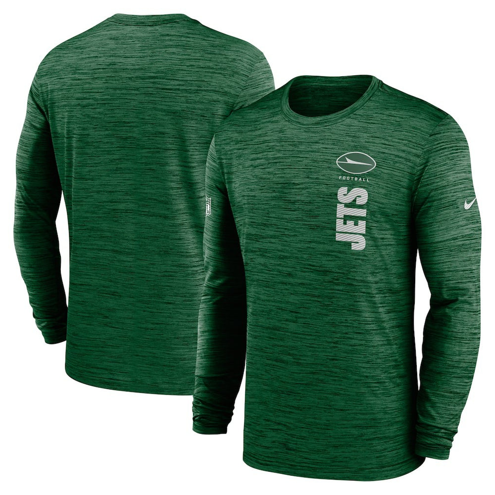 New York Jets Sideline Velocity Dri-FIT Long Sleeve T-Shirt | NFL Online