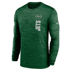 New York Jets Sideline Velocity Dri-FIT Long Sleeve T-Shirt | NFL Online