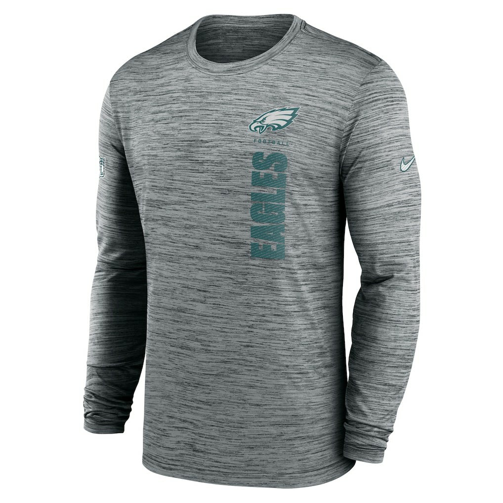 Philadelphia Eagles Sideline Velocity Dri-FIT Long Sleeve T-Shirt | NFL Online