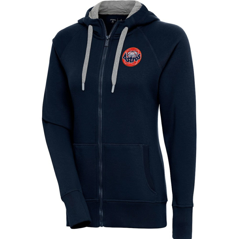 Houston Astros Antigua Women's Cooperstown Victory Full-Zip Hoodie - MLB Hoodies