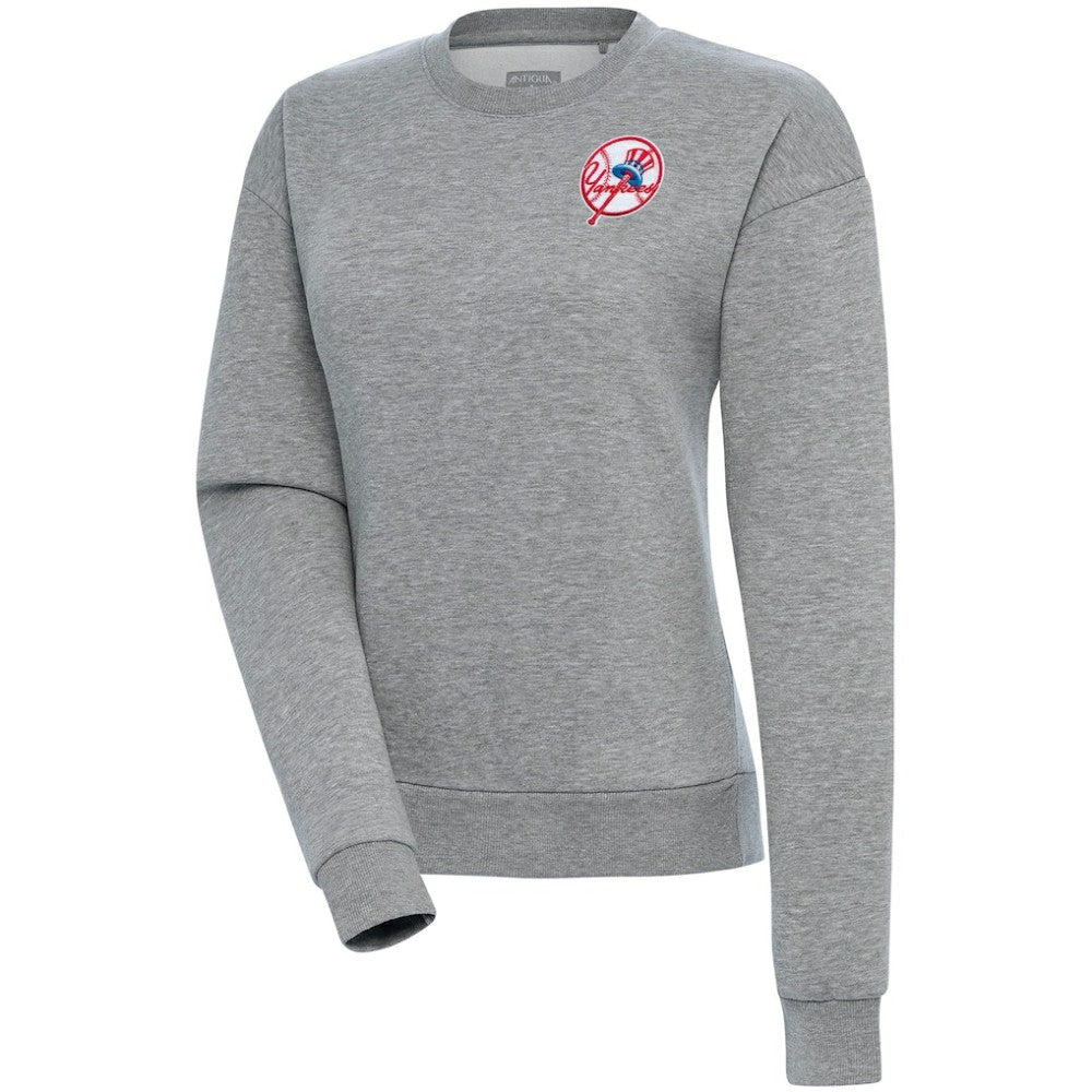 New York Yankees Antigua Women's Cooperstown Victory Crewneck Pullover Sweatshirt - MLB Pullover