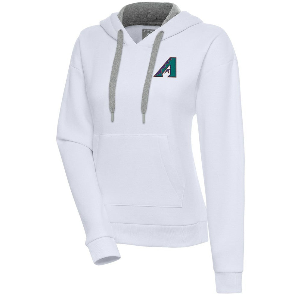 Arizona Diamondbacks Antigua Women's Cooperstown Victory Pullover Hoodie - MLB Hoodies