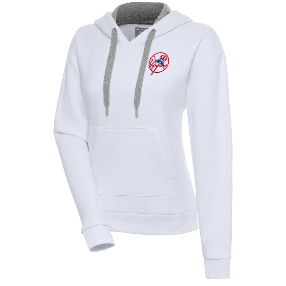 New York Yankees Antigua Women's Cooperstown Victory Pullover Hoodie - MLB Hoodies