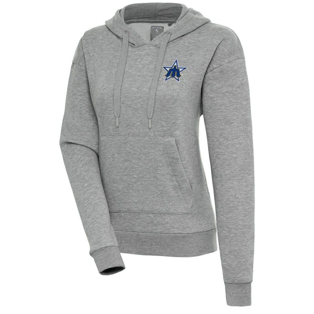 Seattle Mariners Antigua Women's Cooperstown Victory Pullover Hoodie - MLB Hoodies
