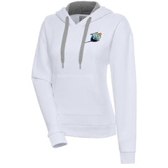 Tampa Bay Rays Antigua Women's Cooperstown Victory Pullover Hoodie - MLB Hoodies