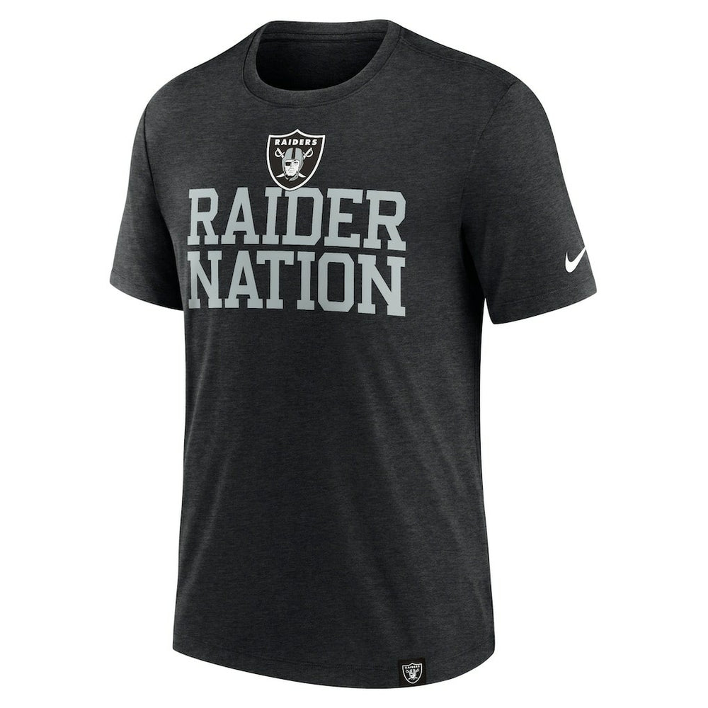 Las Vegas Raiders Blitz Tri-Blend T-Shirt | NFL Sale