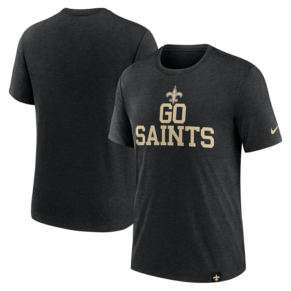 New Orleans Saints Blitz Tri-Blend T-Shirt | NFL New