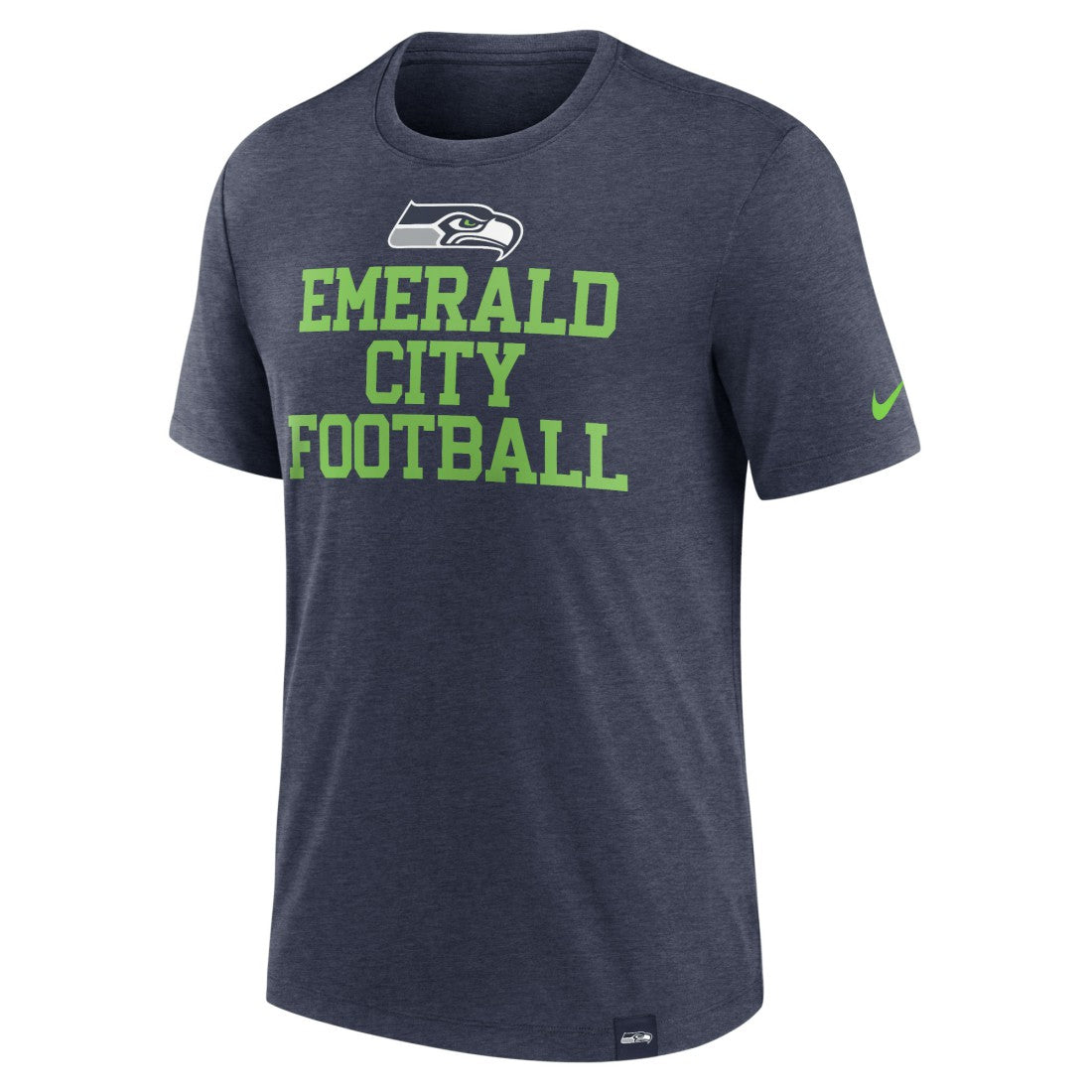 Seattle Seahawks Blitz Tri-Blend T-Shirt | NFL US