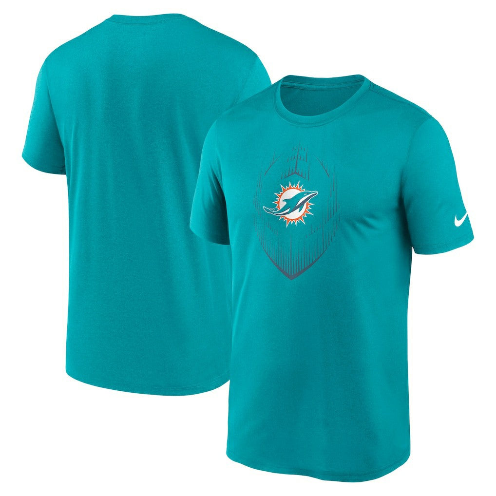 Miami Dolphins Big & Tall Blitz Legend Icon T-Shirt | NFL Outlet