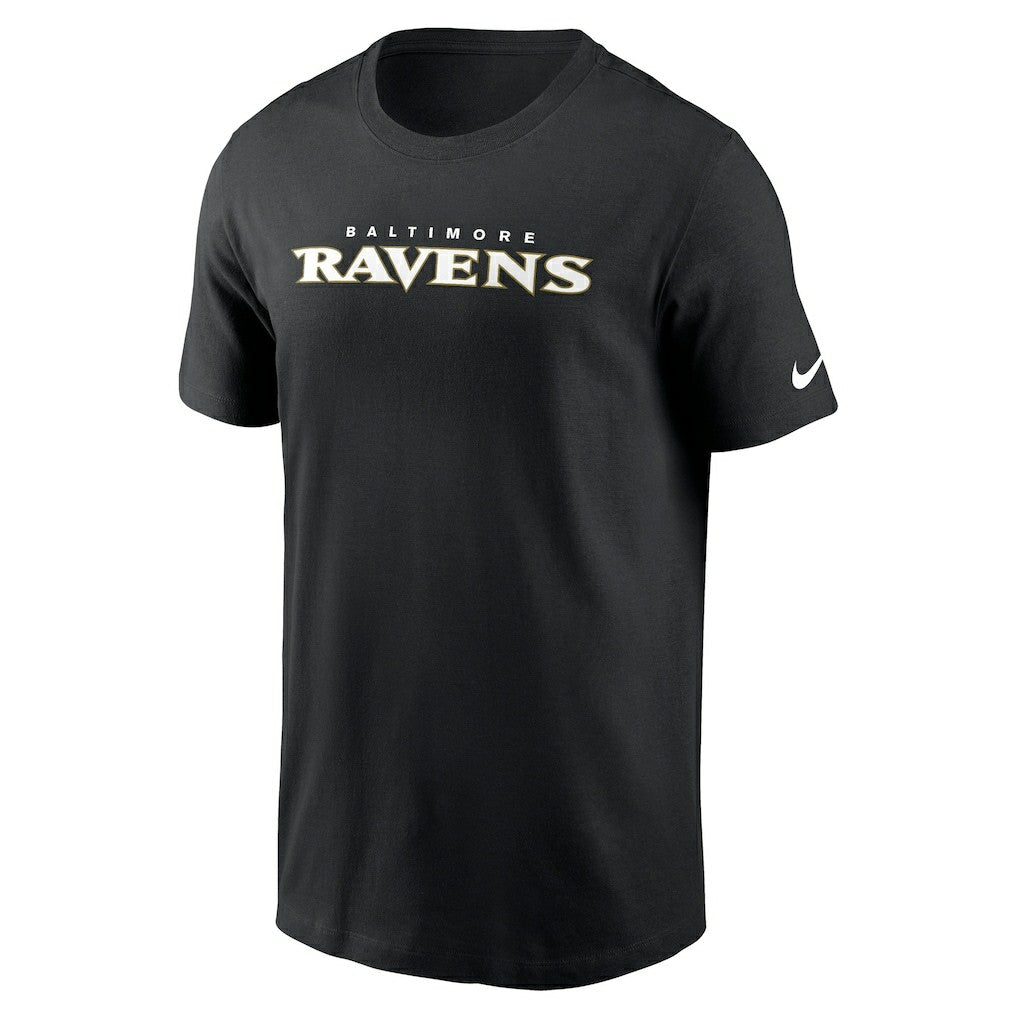 Baltimore Ravens Primetime Wordmark Essential T-Shirt | NFL New