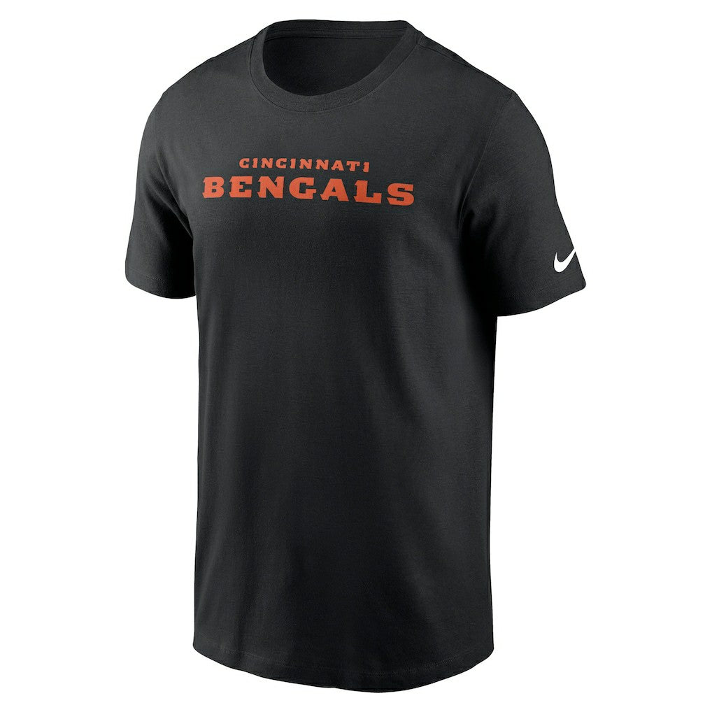 Cincinnati Bengals Primetime Wordmark Essential T-Shirt | NFL US