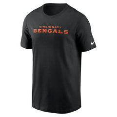 Cincinnati Bengals Primetime Wordmark Essential T-Shirt | NFL US