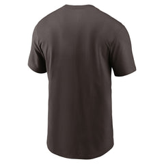 Cleveland Browns Primetime Wordmark Essential T-Shirt | NFL Discount