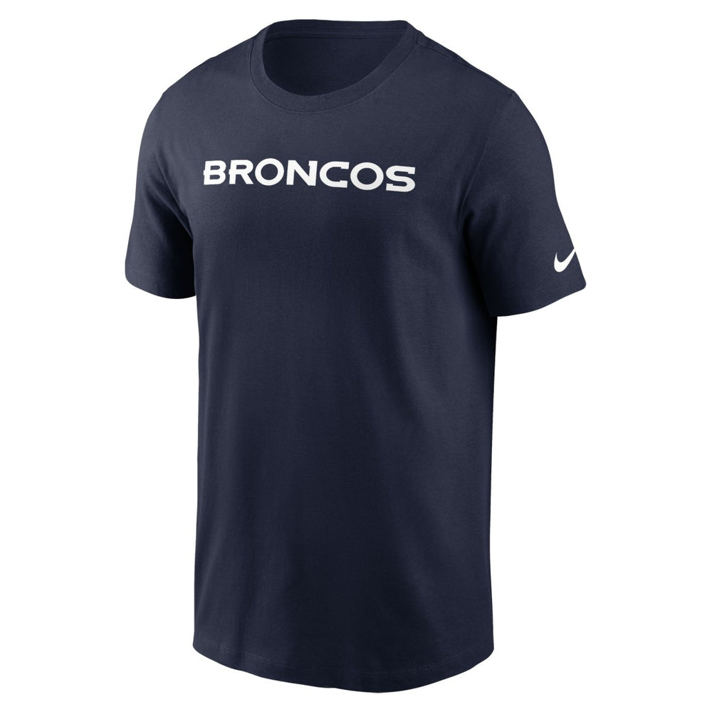Denver Broncos Primetime Wordmark Essential T-Shirt | NFL New