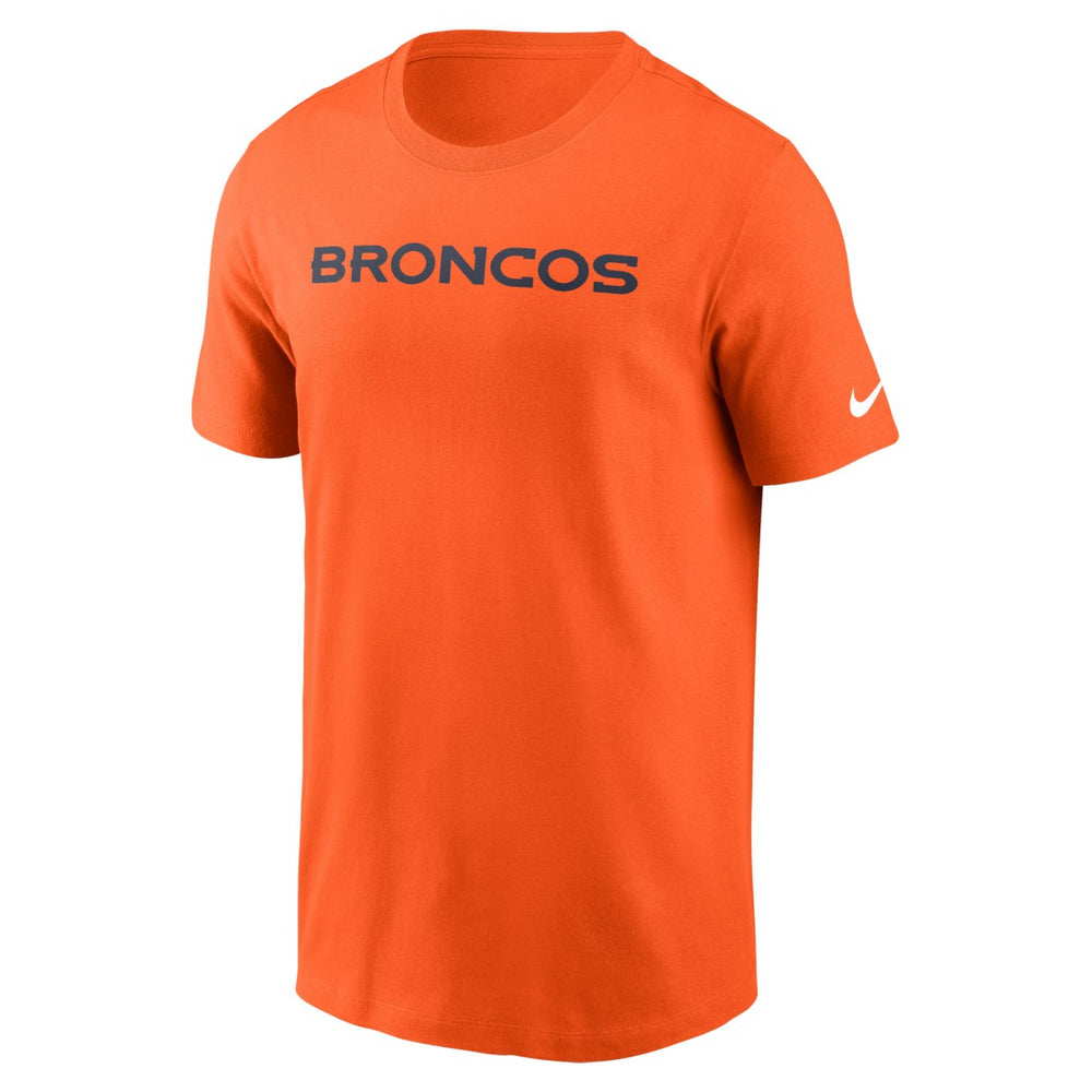 Denver Broncos Primetime Wordmark Essential T-Shirt | NFL Hot