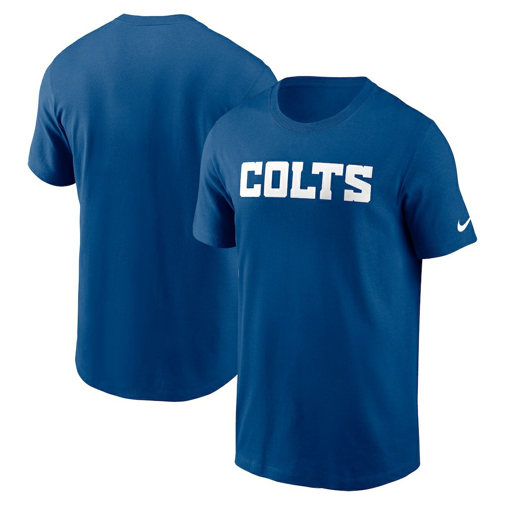 Indianapolis Colts Primetime Wordmark Essential T-Shirt | NFL Outlet