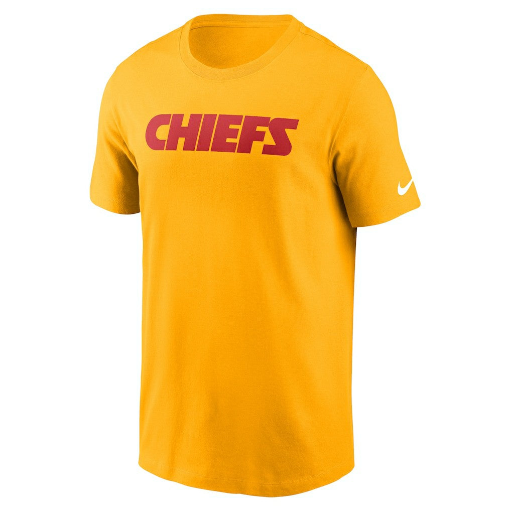 Kansas City Chiefs Primetime Wordmark Essential T-Shirt | NFL On sale