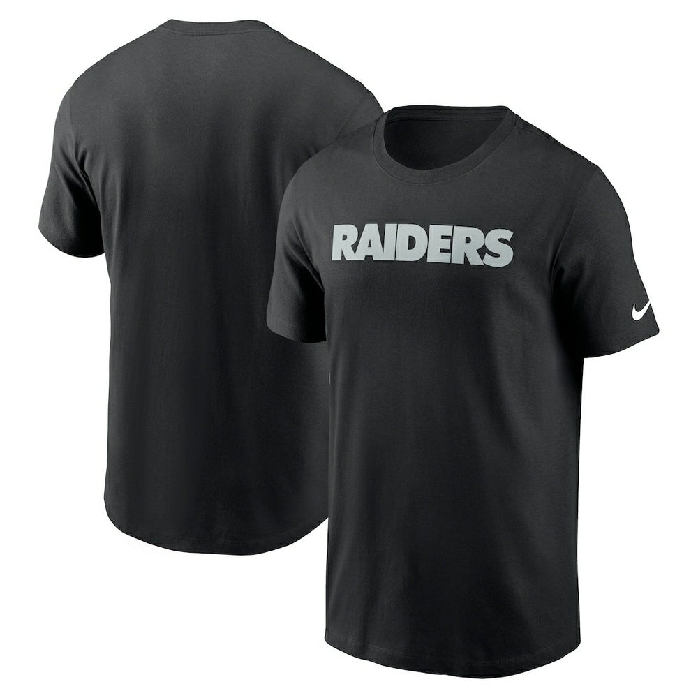 Las Vegas Raiders Primetime Wordmark Essential T-Shirt | NFL Online