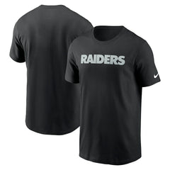 Las Vegas Raiders Primetime Wordmark Essential T-Shirt | NFL Online