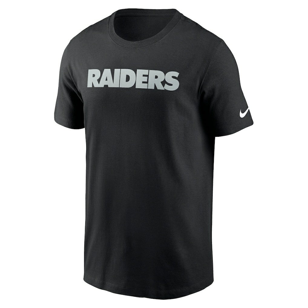 Las Vegas Raiders Primetime Wordmark Essential T-Shirt | NFL Online