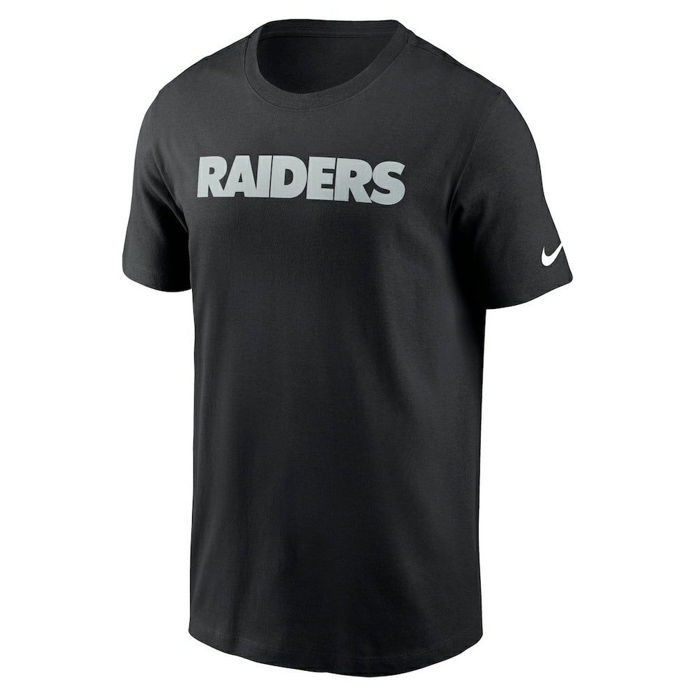 Las Vegas Raiders Primetime Wordmark Essential T-Shirt | NFL Online