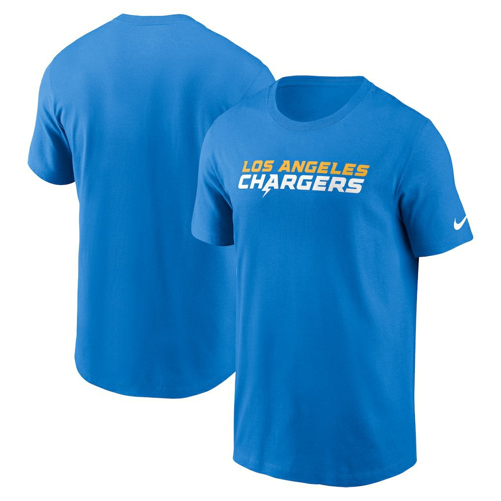 Los Angeles Chargers Primetime Wordmark Essential T-Shirt | NFL On sale