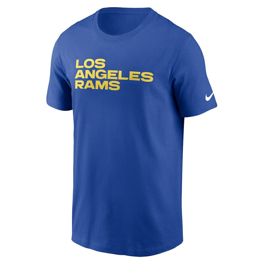 Los Angeles Rams Primetime Wordmark Essential T-Shirt | NFL Hot