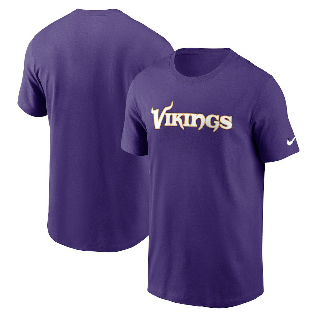 Minnesota Vikings Primetime Wordmark Essential T-Shirt | NFL Online