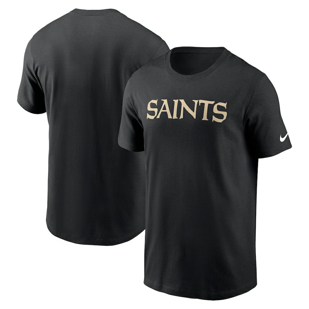 New Orleans Saints Primetime Wordmark Essential T-Shirt | NFL Hot