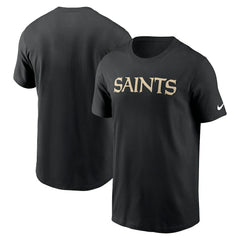 New Orleans Saints Primetime Wordmark Essential T-Shirt | NFL Hot