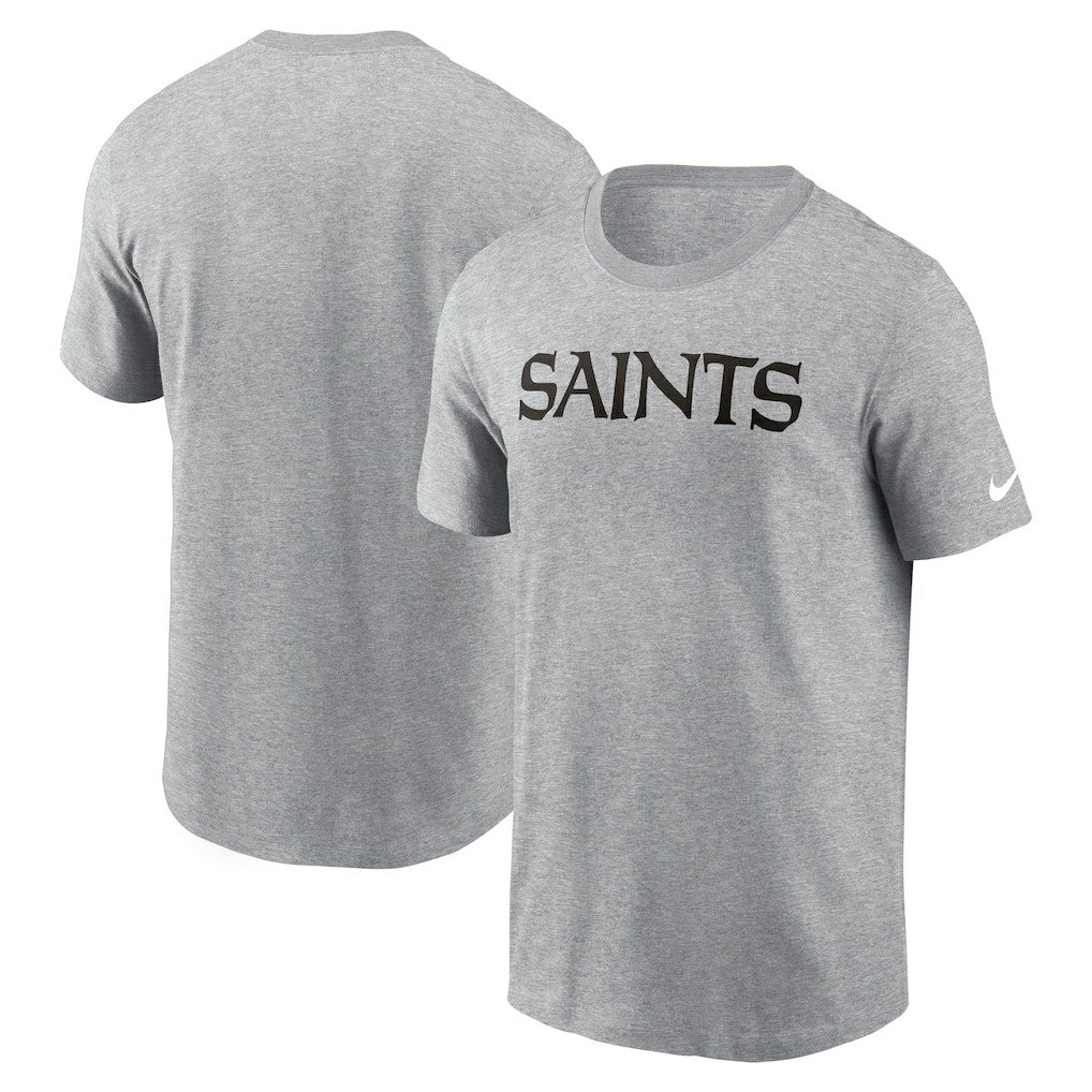 New Orleans Saints Primetime Wordmark Essential T-Shirt | NFL Outlet