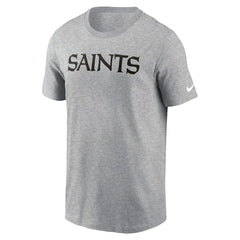 New Orleans Saints Primetime Wordmark Essential T-Shirt | NFL Outlet