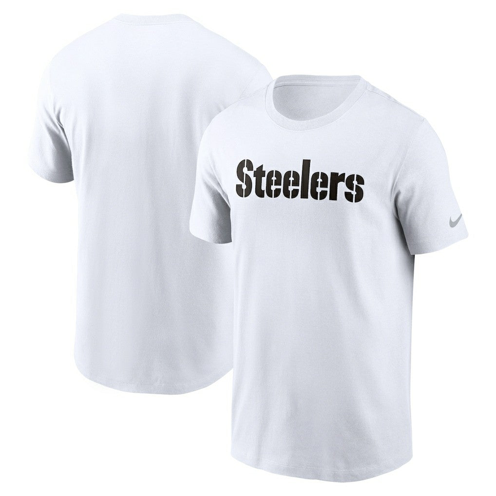 Pittsburgh Steelers Primetime Wordmark Essential T-Shirt | NFL Hot