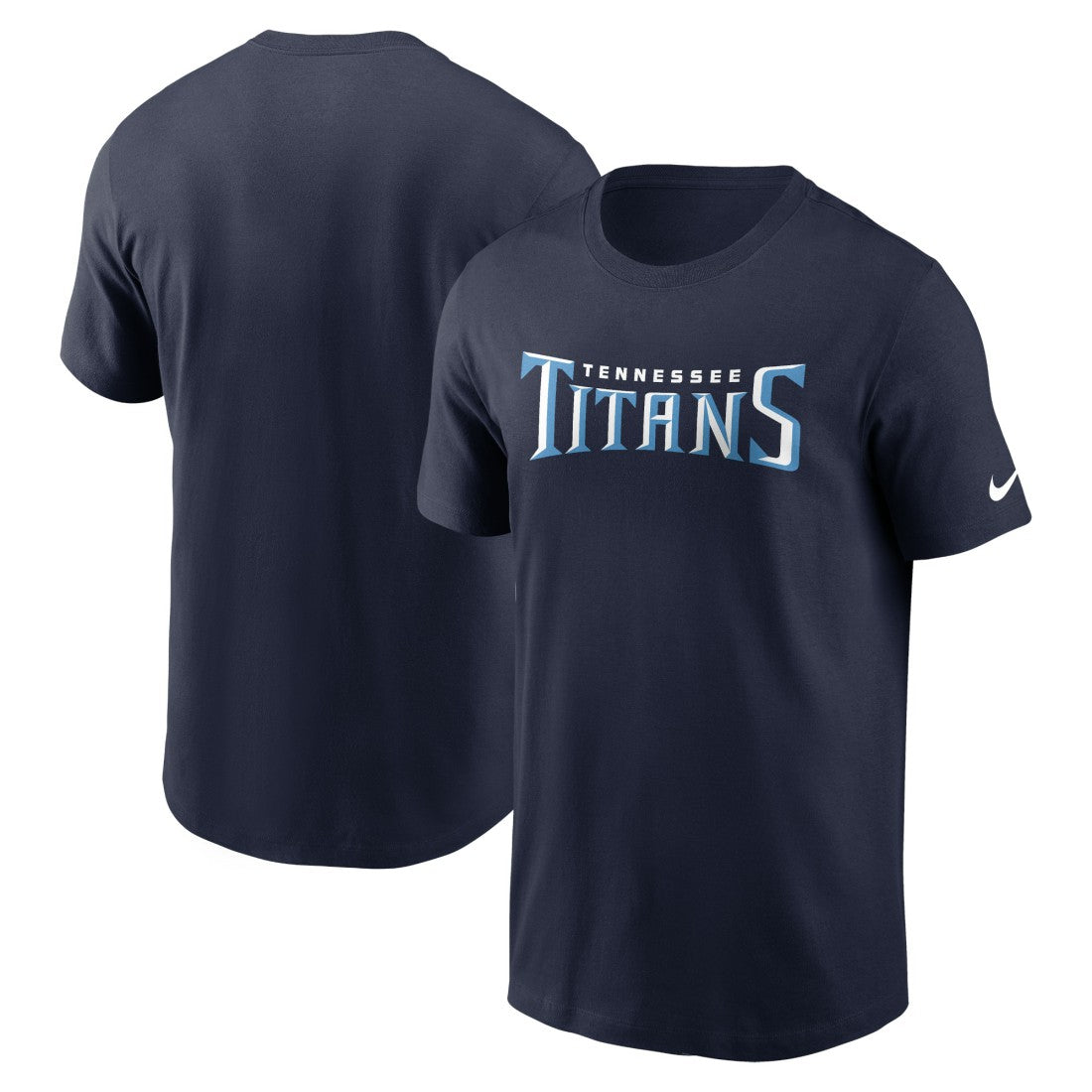 Tennessee Titans Primetime Wordmark Essential T-Shirt | NFL Online