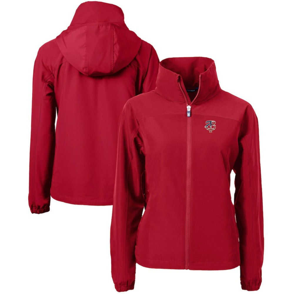 Minnesota Twins Cutter & Buck Women's Charter Eco Recycled Full-Zip Jacket - MLB Jackets