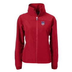 New York Mets Cutter & Buck Women's Charter Eco Recycled Full-Zip Jacket - MLB Jackets
