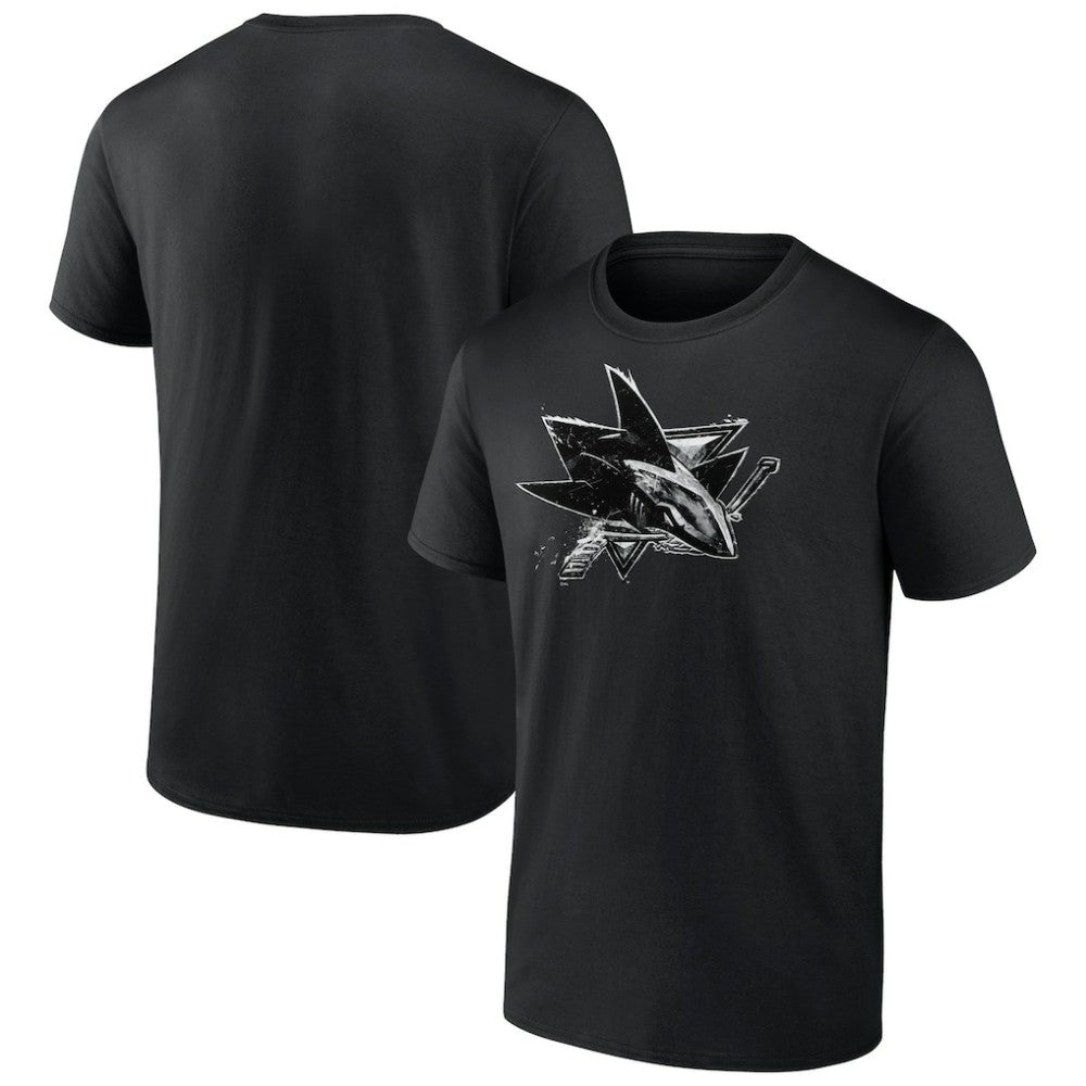 San Jose Sharks Iced Out T-Shirt -  NHL T-shirts