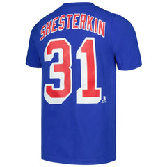 Igor Shesterkin New York Rangers Youth Player Name & Number T-Shirt -  NHL T-shirts