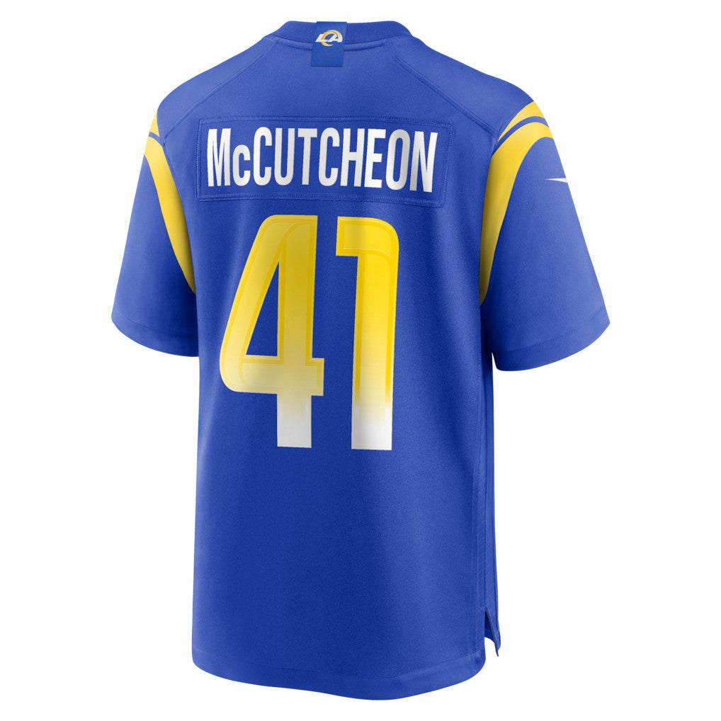 Los Angeles Rams Cameron McCutcheon  Game Jersey | NFL Sale