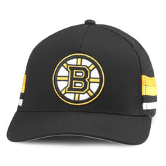Boston Bruins American Needle HotFoot Stripes Trucker Adjustable Hat -  NHL Hats