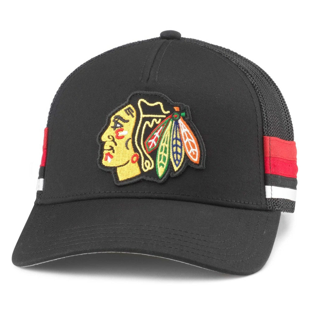 Chicago Blackhawks American Needle HotFoot Stripes Trucker Adjustable Hat -  NHL Hats