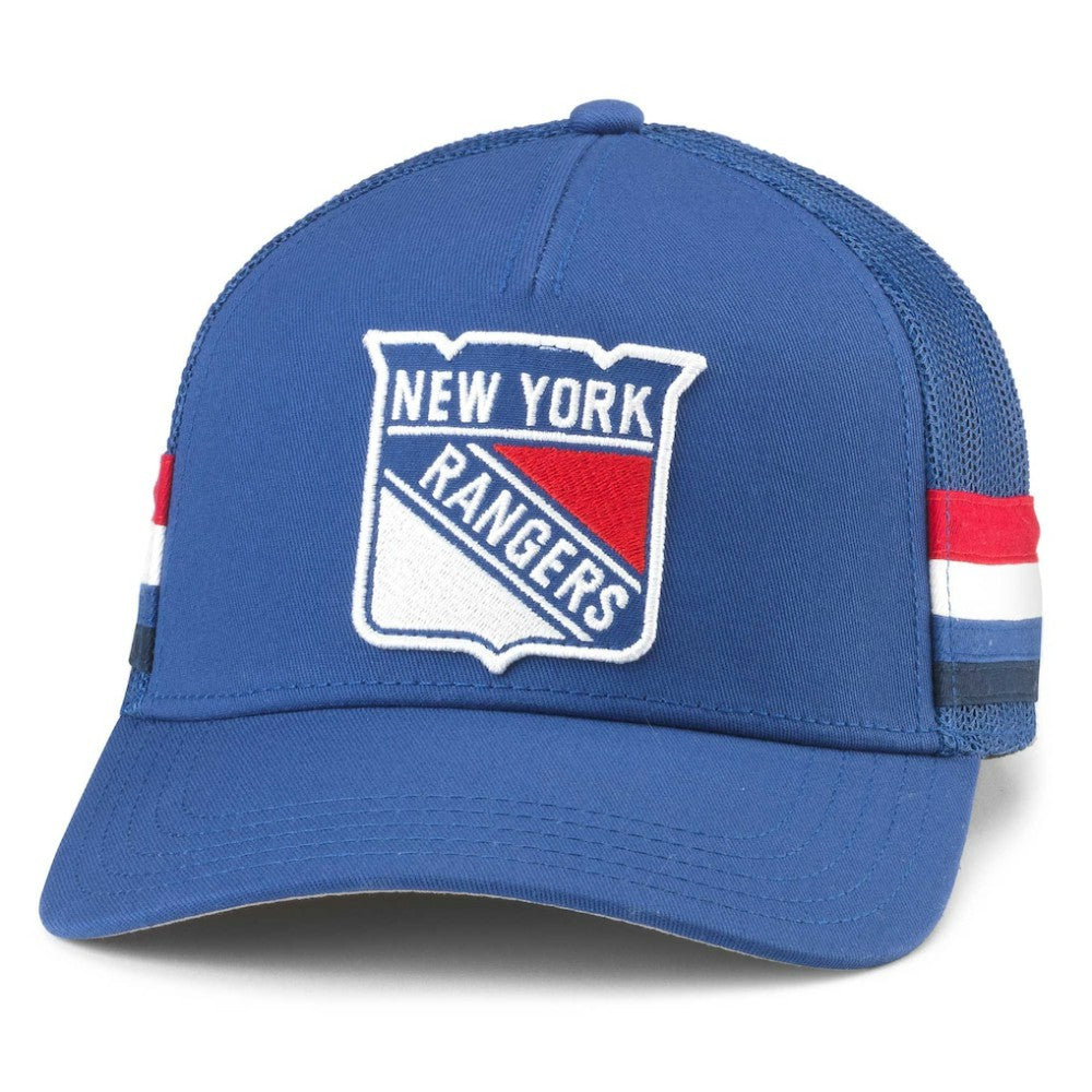 New York Rangers American Needle HotFoot Stripes Trucker Adjustable Hat -  NHL Hats