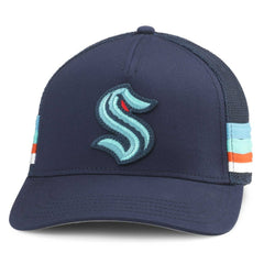 Seattle Kraken American Needle HotFoot Stripes Trucker Adjustable Hat -  NHL Hats