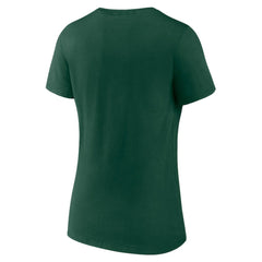 Minnesota Wild Women's Slapshot V-Neck T-Shirt -  NHL T-shirts