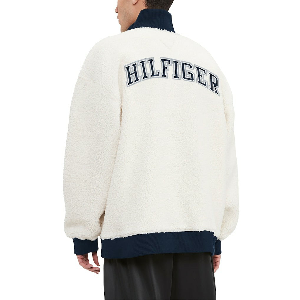 Dallas Cowboys Tommy Hilfiger Jordan Sherpa Quarter-Zip Jacket | NFL Outlet