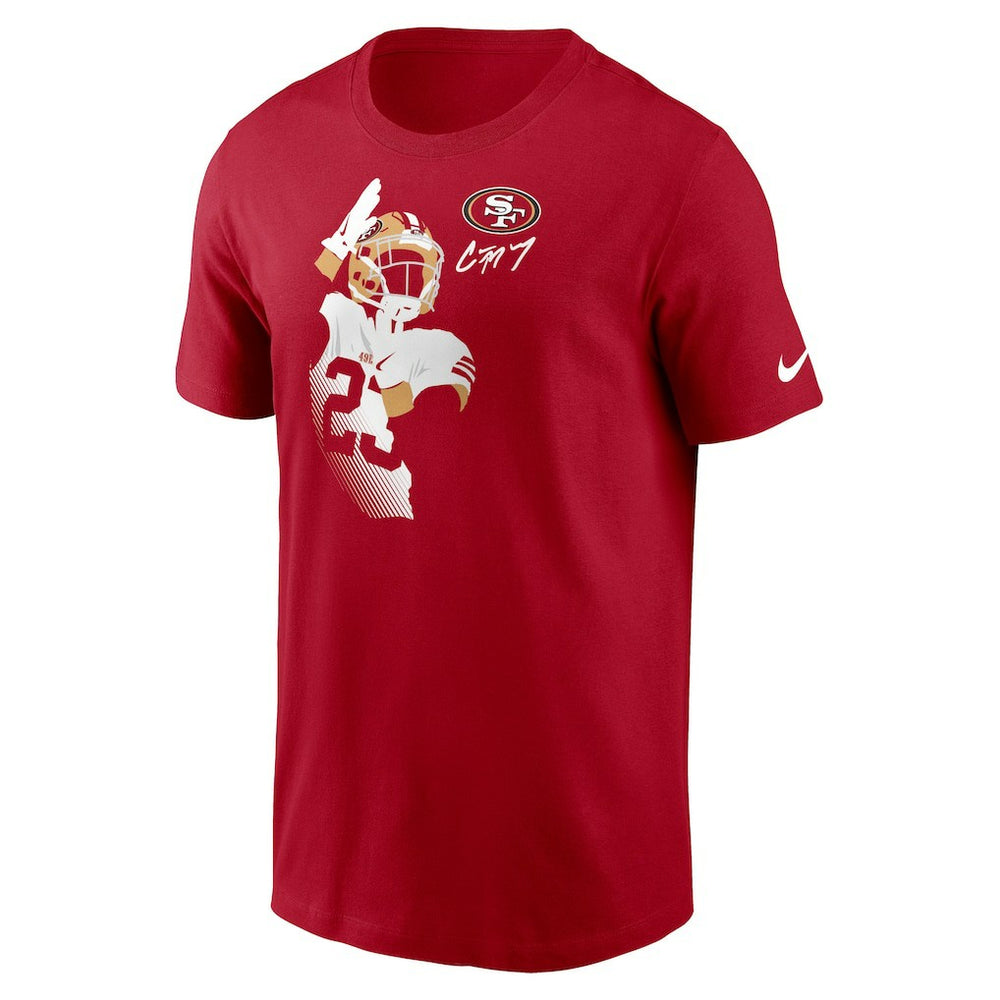 San Francisco 49ers Christian McCaffrey  Player Graphic T-Shirt | NFL Near me
