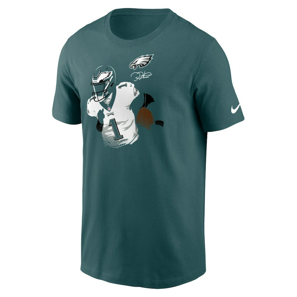 Philadelphia Eagles Jalen Hurts  Player Graphic T-Shirt | NFL Outlet