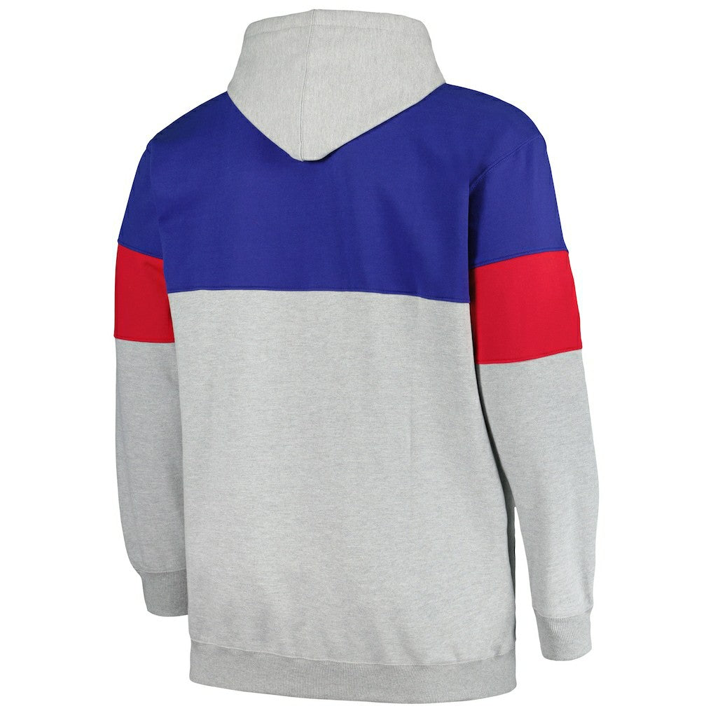 Royal/Red Philadelphia 76ers Big & Tall Pullover Hoodie | NBA