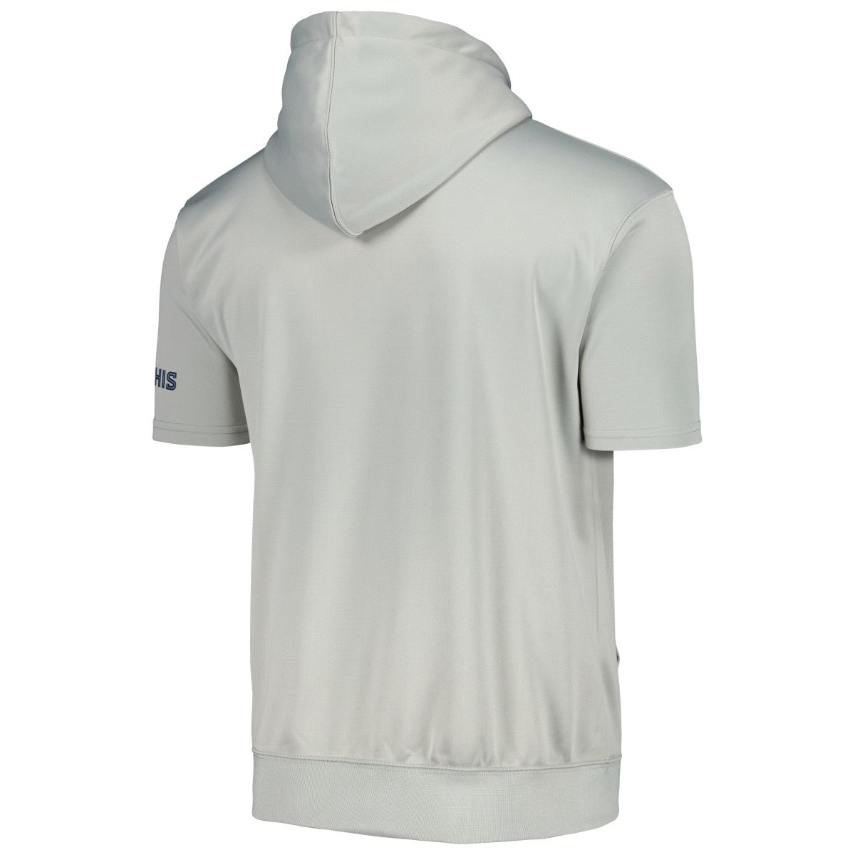 Silver/Light Blue Memphis Grizzlies Short Sleeve Pullover Hoodie | NBA