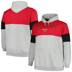Red/Black Chicago Bulls Big & Tall Pullover Hoodie sale | NBA